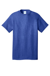 Port & Company® Adult Core Cotton Tee - Heather Royal